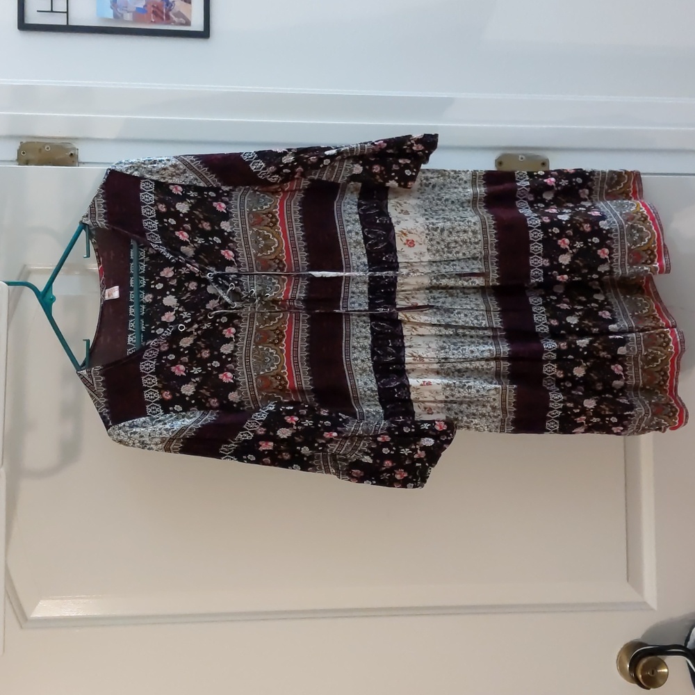 Short boho dress